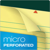 TOPS™ Double Docket Ruled Pads, Narrow Rule, 100 Canary-yellow 8.5 X 11.75 Sheets, 6-pack freeshipping - TVN Wholesale