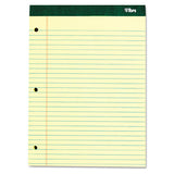 TOPS™ Double Docket Ruled Pads With Extra Sturdy Back, Wide-legal Rule, 100 Canary-yellow 8.5 X 11.75 Sheets freeshipping - TVN Wholesale