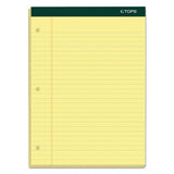 TOPS™ Double Docket Ruled Pads, Wide-legal Rule, 100 Canary-yellow 8.5 X 11.75 Sheets, 6-pack freeshipping - TVN Wholesale