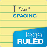 TOPS™ Docket Ruled Perforated Pads, Wide-legal Rule, 50 Canary-yellow 8.5 X 11.75 Sheets, 12-pack freeshipping - TVN Wholesale