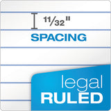 TOPS™ Double Docket Ruled Pads, Wide-legal Rule, 100 White 8.5 X 11.75 Sheets, 6-pack freeshipping - TVN Wholesale