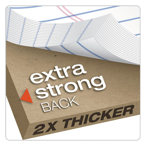 TOPS™ Docket Ruled Perforated Pads, Wide-legal Rule, 50 White 8.5 X 14 Sheets, 12-pack freeshipping - TVN Wholesale