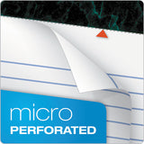 TOPS™ Docket Ruled Perforated Pads, Wide-legal Rule, 50 White 8.5 X 14 Sheets, 12-pack freeshipping - TVN Wholesale