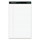 TOPS™ Docket Ruled Perforated Pads, Wide-legal Rule, 50 White 8.5 X 14 Sheets, 12-pack freeshipping - TVN Wholesale