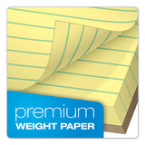 TOPS™ Docket Gold Ruled Perforated Pads, Wide-legal Rule, 50 Canary-yellow 8.5 X 11.75 Sheets, 12-pack freeshipping - TVN Wholesale