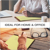 TOPS™ "the Legal Pad" Ruled Perforated Pads, Wide-legal Rule, 50 Canary-yellow 8.5 X 11.75 Sheets, Dozen freeshipping - TVN Wholesale