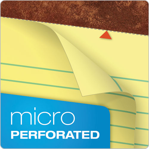 TOPS™ "the Legal Pad" Ruled Perforated Pads, Wide-legal Rule, 50 Canary-yellow 8.5 X 11.75 Sheets, Dozen freeshipping - TVN Wholesale