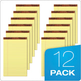 TOPS™ "the Legal Pad" Plus Ruled Perforated Pads With 40 Pt. Back, Wide-legal Rule, 50 Canary-yellow 8.5 X 14 Sheets, Dozen freeshipping - TVN Wholesale