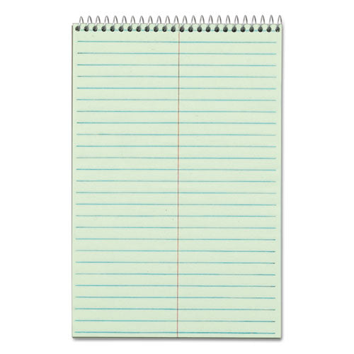 TOPS™ Gregg Steno Pads, Gregg Rule, 80 Green-tint 6 X 9 Sheets freeshipping - TVN Wholesale