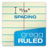 TOPS™ Gregg Steno Pads, Gregg Rule, 80 Green-tint 6 X 9 Sheets freeshipping - TVN Wholesale