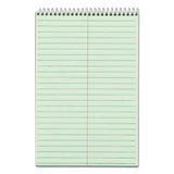 TOPS™ Gregg Steno Pads, Gregg Rule, 80 Green-tint 6 X 9 Sheets freeshipping - TVN Wholesale