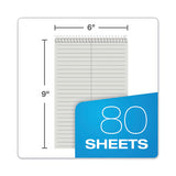 TOPS™ Prism Steno Pads, Gregg Rule, Gray Cover, 80 Gray 6 X 9 Sheets, 4-pack freeshipping - TVN Wholesale