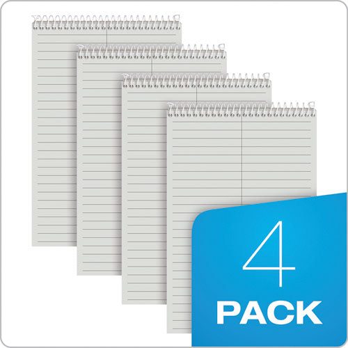 TOPS™ Prism Steno Pads, Gregg Rule, Gray Cover, 80 Gray 6 X 9 Sheets, 4-pack freeshipping - TVN Wholesale
