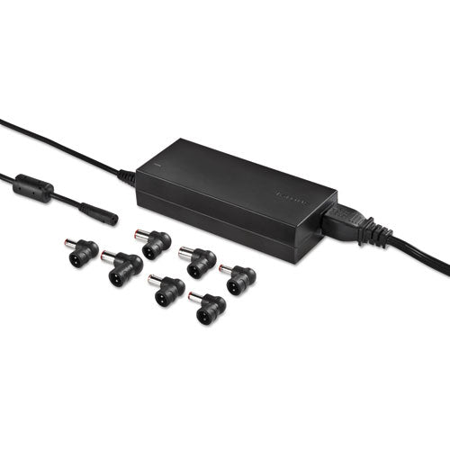 Targus® Ultra-slim Laptop Charger For Various Devices, 65w, Black freeshipping - TVN Wholesale