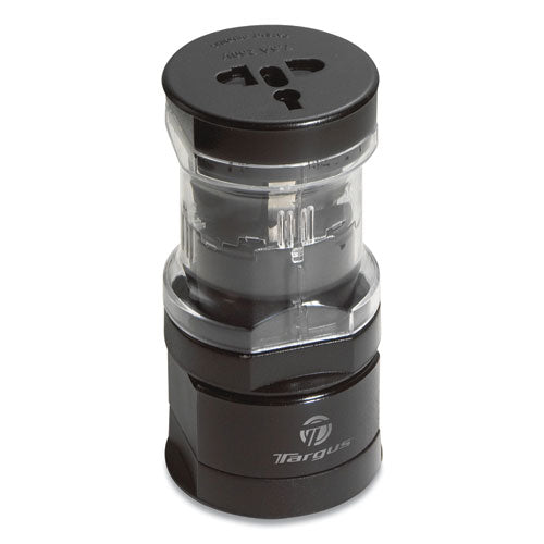 Targus® World Traveler Ac Power Adapter, 110 To 250v Ac, Black freeshipping - TVN Wholesale