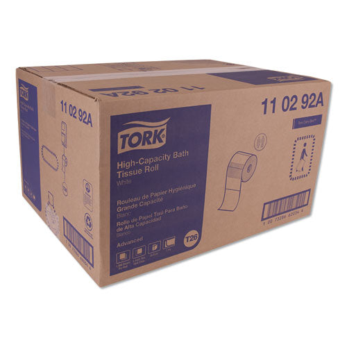 Tork® Advanced High Capacity Bath Tissue, Septic Safe, 2-ply, White, 1,000 Sheets-roll, 36-carton freeshipping - TVN Wholesale