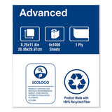 Tork® Advanced Centerfeed Hand Towel, 1-ply, 8.25 X 11.8, White, 1000-roll, 6-carton freeshipping - TVN Wholesale