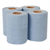 Tork® Industrial Paper Wiper, 4-ply, 10 X 15.75, Blue, 190 Wipes-roll, 4 Roll-carton freeshipping - TVN Wholesale