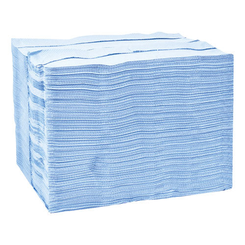 Tork® Industrial Paper Wiper, 4-ply, 12.8 X 16.5, Blue, 180-carton freeshipping - TVN Wholesale