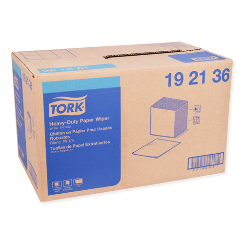 Tork® Heavy-duty Paper Wiper 1-4 Fold, 12.5 X 13, White, 56-pack, 16 Packs-carton freeshipping - TVN Wholesale