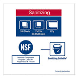 Tork® Foodservice Cloth, 13 X 21, Blue, 240-box freeshipping - TVN Wholesale