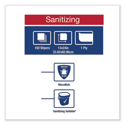 Tork® Foodservice Cloth, 13 X 24, Red, 150-box freeshipping - TVN Wholesale