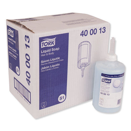 Tork® Premium Hair And Body Soap, Apricot, 1 L, 6-carton freeshipping - TVN Wholesale