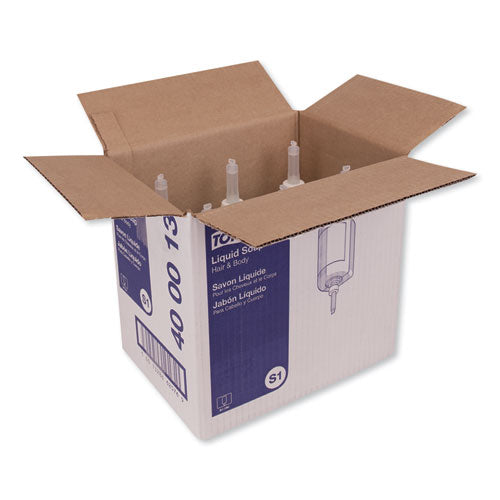 Tork® Premium Hair And Body Soap, Apricot, 1 L, 6-carton freeshipping - TVN Wholesale