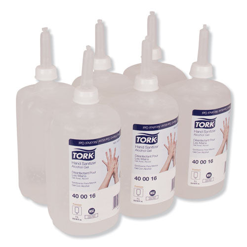Tork® Premium Alcohol Gel Hand Sanitizer, 1 L Bottle, Light Scent, 6-carton freeshipping - TVN Wholesale