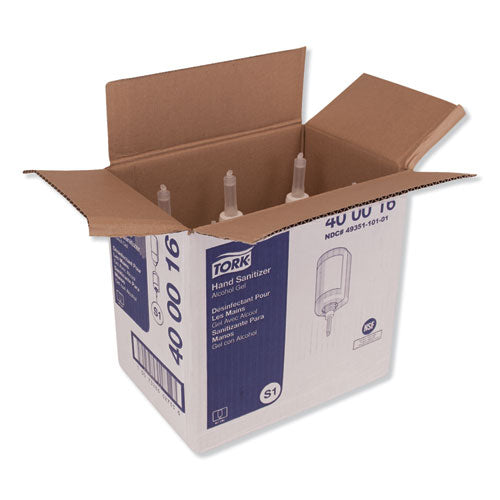 Tork® Premium Alcohol Gel Hand Sanitizer, 1 L Bottle, Light Scent, 6-carton freeshipping - TVN Wholesale