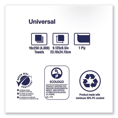 Tork® Multifold Towels, 9.13 X 9.5, Natural White, 250-pack, 16 Packs-carton freeshipping - TVN Wholesale