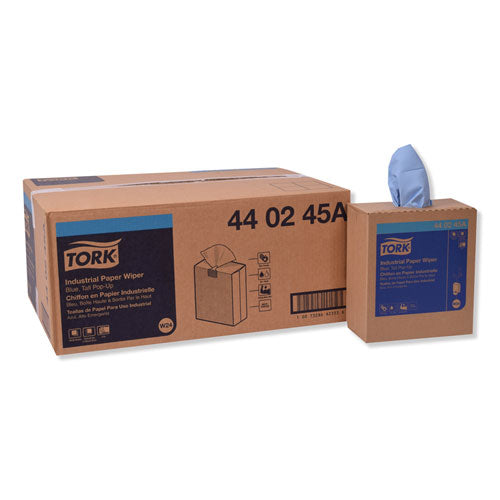 Tork® Industrial Paper Wiper, 4-ply, 8.54 X 16.5, Blue, 90 Towels-box, 10 Box-carton freeshipping - TVN Wholesale