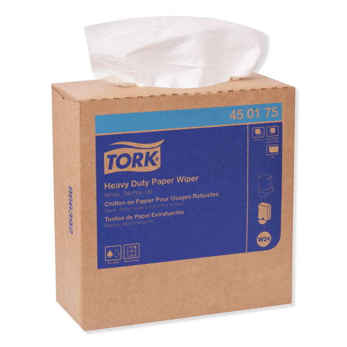 Tork® Heavy-duty Paper Wiper, 9.25 X 16.25, White, 90 Wipes-box, 10 Boxes-carton freeshipping - TVN Wholesale