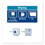 Tork® Heavy-duty Paper Wiper, 11.1" X 800 Ft, Blue freeshipping - TVN Wholesale