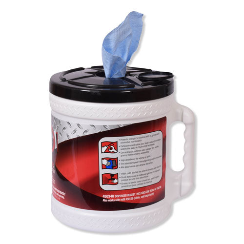 Tork® Advanced Shopmax Wiper 450, 8.5 X 10, Blue, 200-bucket, 2 Buckets-carton freeshipping - TVN Wholesale
