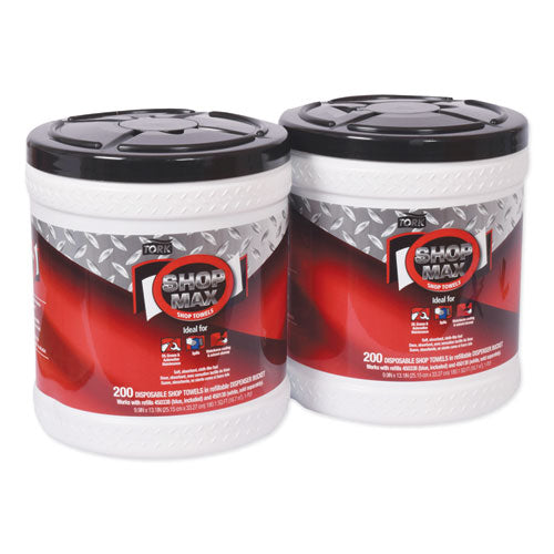 Tork® Advanced Shopmax Wiper 450, 8.5 X 10, Blue, 200-bucket, 2 Buckets-carton freeshipping - TVN Wholesale