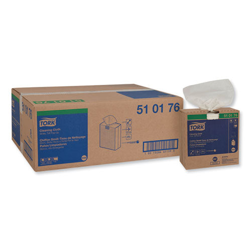 Tork® Cleaning Cloth, 8.46 X 16.13, White, 100 Wipes-box, 10 Boxes-carton freeshipping - TVN Wholesale