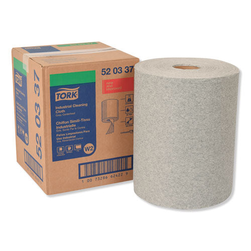 Tork® Industrial Cleaning Cloths, 1-ply, 12.6 X 10, Gray, 500 Wipes-roll freeshipping - TVN Wholesale