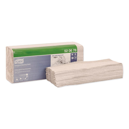 Tork® Industrial Cleaning Cloths, 1-ply, 14 X 16.9, Gray, 120-pack, 5-carton freeshipping - TVN Wholesale