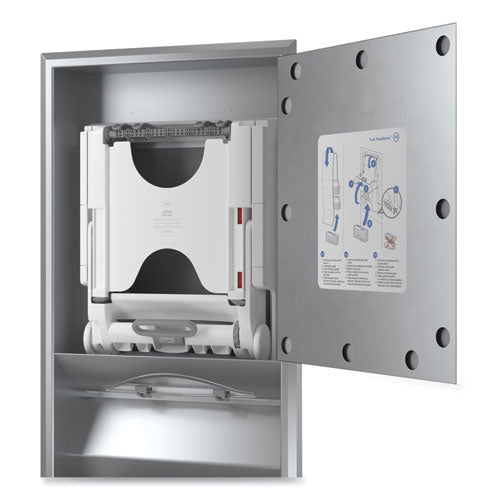 Tork® Peakserve Continuous Recessed Cabinet Hand Towel Adapter, 14.37 X 4.29 X 17.72, White freeshipping - TVN Wholesale