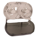 Tork® Twin Jumbo Roll Bath Tissue Dispenser, 19.29 X 5.51 X 11.83, Smoke-gray freeshipping - TVN Wholesale