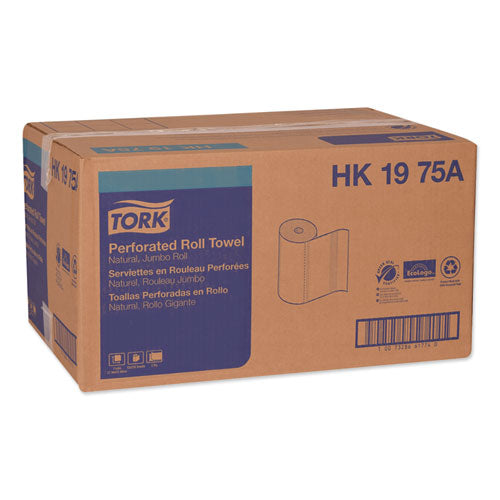 Tork® Universal Perforated Kitchen Towel Roll, 2-ply, 11 X 9, Natural, 210-roll,12 Rolls-carton freeshipping - TVN Wholesale