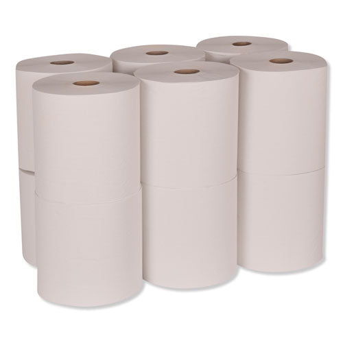 Tork® Advanced Hardwound Roll Towel, One-ply, 7.88" X 600 Ft, White, 12 Rolls-carton freeshipping - TVN Wholesale