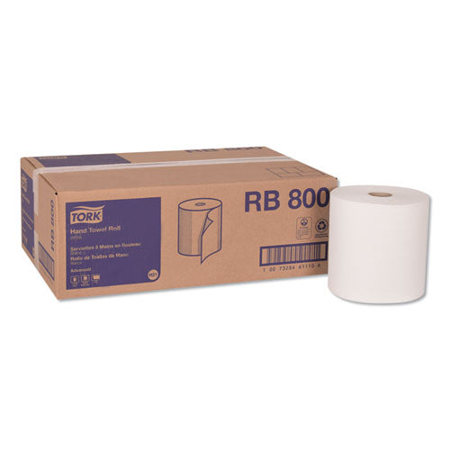 Tork® Advanced Hardwound Roll Towel, 7.88" X 800 Ft, White, 6 Rolls-carton freeshipping - TVN Wholesale