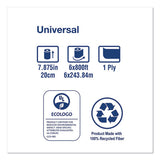 Tork® Universal Hand Towel Roll, 7.88" X 800 Ft, White, 6 Rolls-carton freeshipping - TVN Wholesale