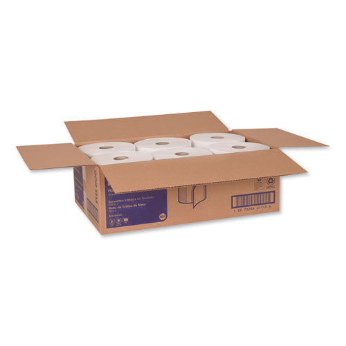 Tork® Advanced Hardwound Roll Towel, 7.88" X 800 Ft, White, 6 Rolls-carton freeshipping - TVN Wholesale