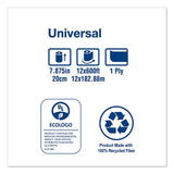 Tork® Universal Hardwound Roll Towel, 7.88" X 600 Ft, Natural, 12-carton freeshipping - TVN Wholesale