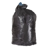 Trinity Plastics Low-density Can Liners, 45 Gal, 1.60 Mil, 23" X 46", Black, 100-carton freeshipping - TVN Wholesale