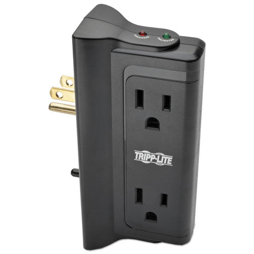 Tripp Lite Protect It! Surge Protector, 4 Side-mounted Outlets, Direct Plug-in, 720 Joules freeshipping - TVN Wholesale