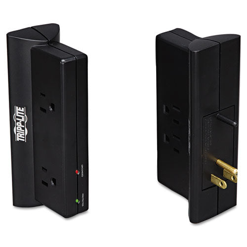Tripp Lite Protect It! Surge Protector, 4 Side-mounted Outlets, Direct Plug-in, 720 Joules freeshipping - TVN Wholesale